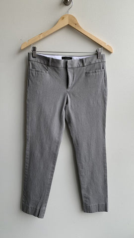 Banana Republic Grey 'Sloan' Cropped Pant - Size 4