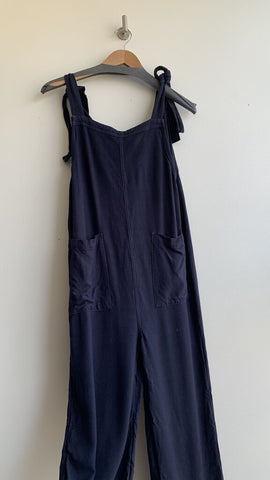 O'Neil Navy Wide Leg Overalls - Size Large