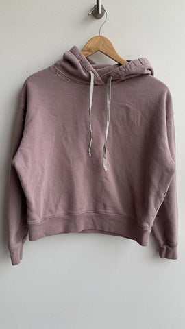 Girlfriend Collective Brown Pullover Hoodie - Size Small