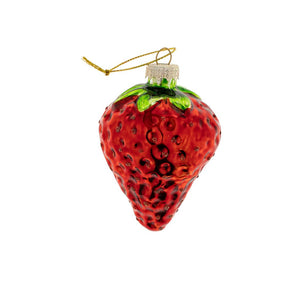 Red Strawberry Ornament
