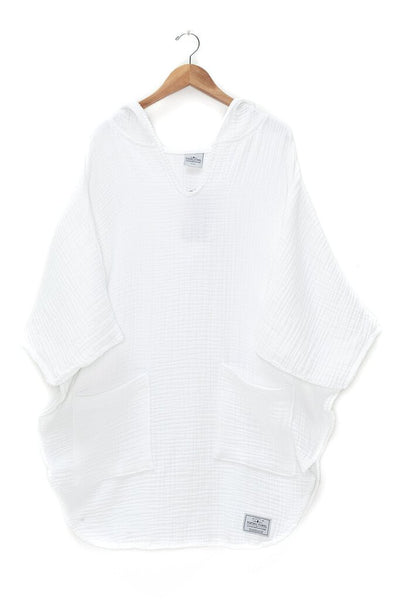 Tofino Towel 'Cocoon' Poncho - White