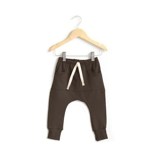 Posh & Cozy Black 'Jogger' Pant