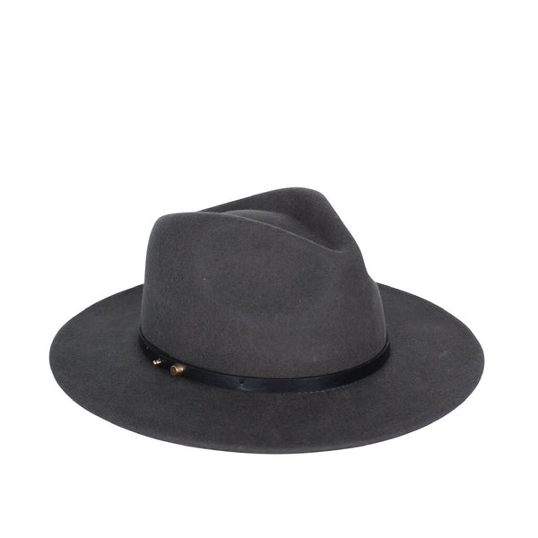 Ace of Something Oslo Fedora with Gold Stud Closure