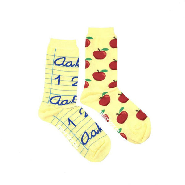 Friday Sock Co. Mismatched Women's Socks - Crew