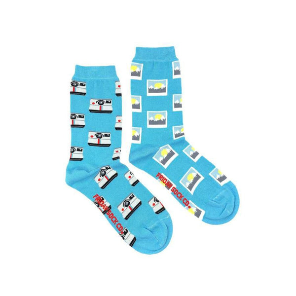 Friday Sock Co. Mismatched Women's Socks - Crew