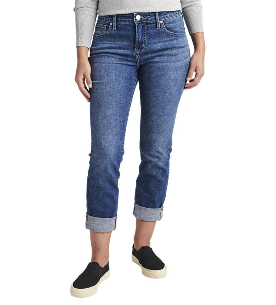 Jag Jeans 'Carter' Girlfriend Thorne Blue Wash Denim