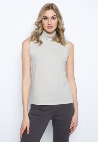 Picadilly Sleeveless Turtleneck