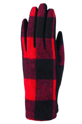 Auclair Buffalo Check Gloves