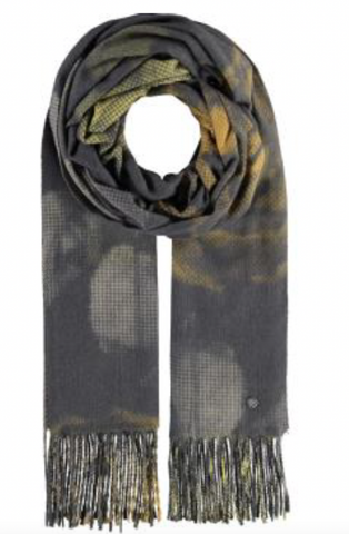 FRAAS Digital Rose Print Scarf