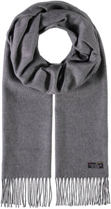 FRAAS Essential Solid Oversized Cashmink® Scarf - Mid Grey