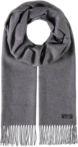 FRAAS Essential Solid Oversized Cashmink® Scarf - Mid Grey