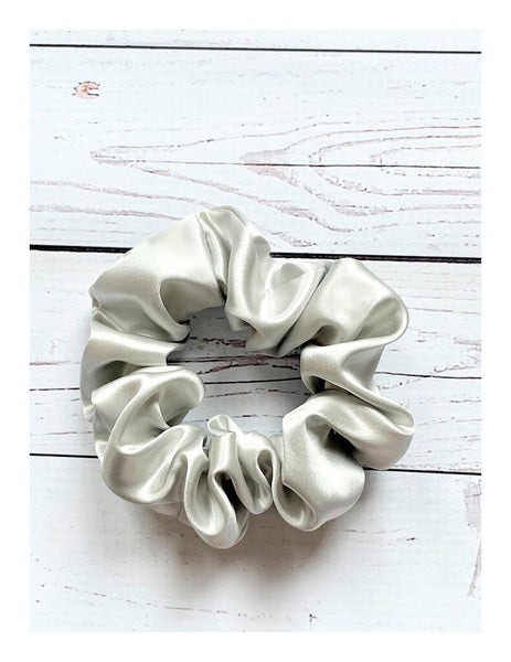 Blush Silks Medium Scrunchie