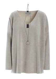 Henritte Steffenson V-Neck Sweater