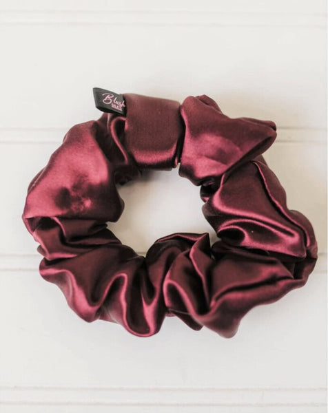 Blush Silks Medium Scrunchie