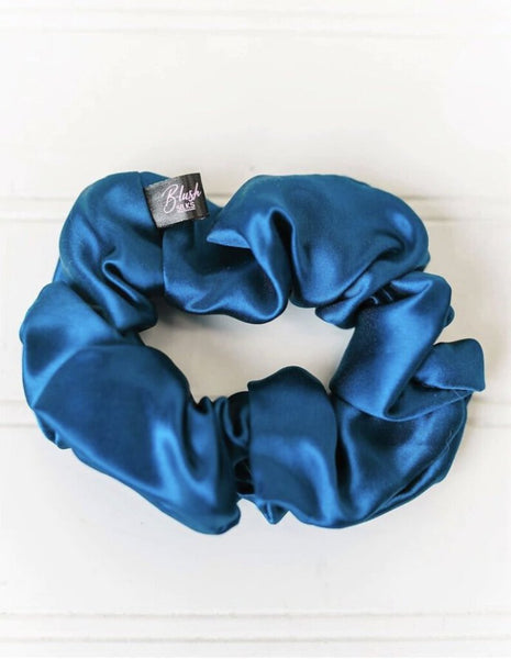 Blush Silks Medium Scrunchie