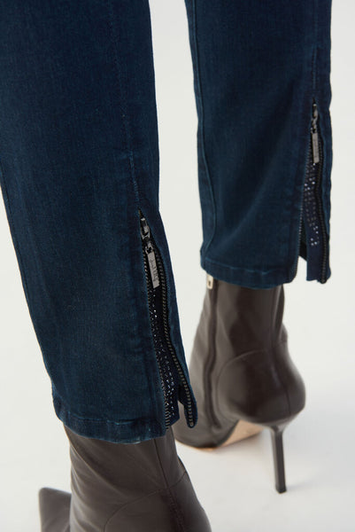 Joseph Ribkoff 223926 Zip Detail Jean