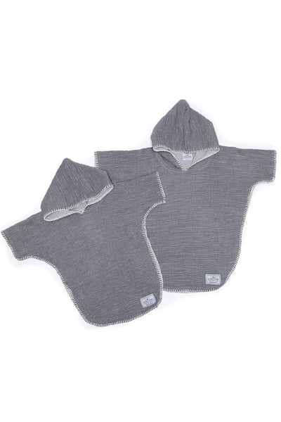 Tofino Towel Kids 'Pebble' Poncho - Grey