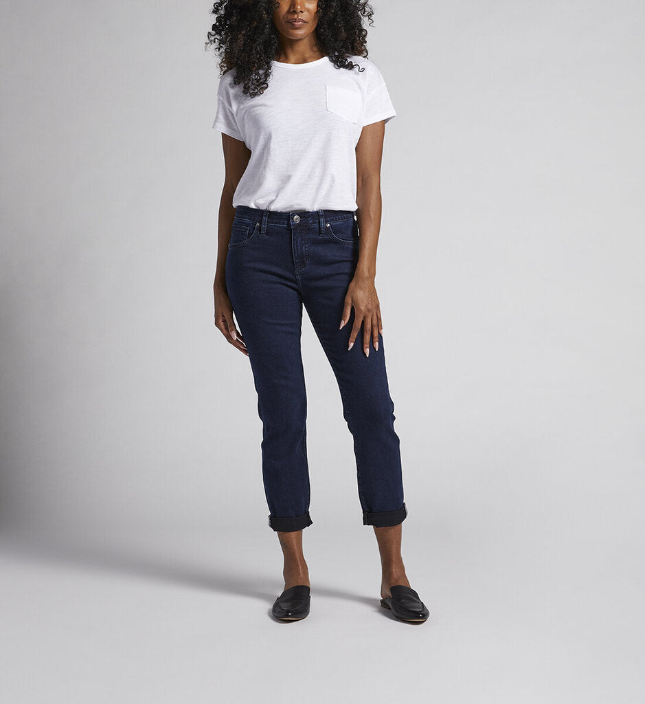 Jag Jeans 'Carter' Mid Rise Midnight Girlfriend Jeans
