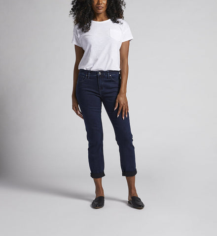 Jag Jeans 'Carter' Mid Rise Midnight Girlfriend Jeans