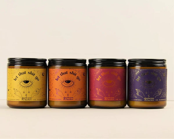 Charleston & Harlow 'Let That Shit Go' Blackberry Patchouli Candle