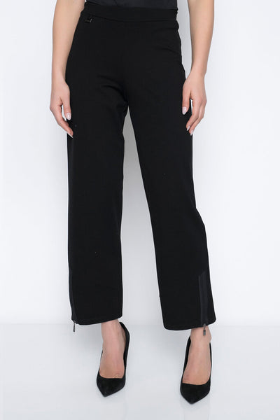 Picadilly Zipper-Trim Pant