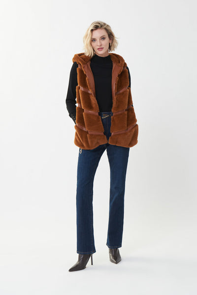 Joseph Ribkoff 223910 Faux Fur Vest