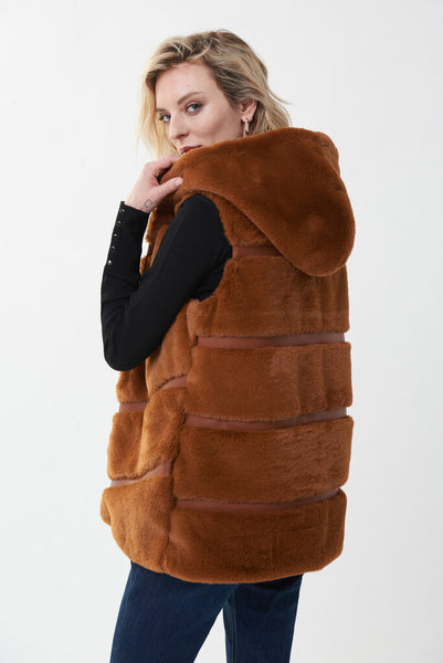 Joseph Ribkoff 223910 Faux Fur Vest