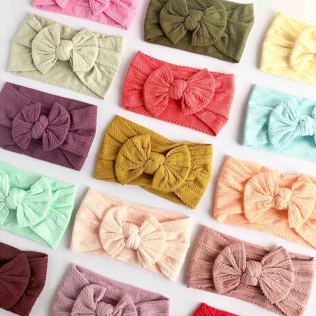 Little Luba Cable Knit Headwrap
