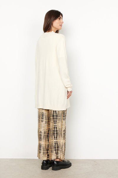Soyaconcept 'Eireen' Long Fit Cardigan - Cream