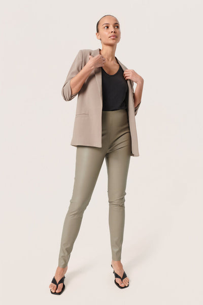 Soaked in Luxury 'Shirley' Blazer - Brindle