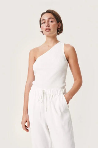 Soaked in Luxury 'Simone' One-Shoulder Tank