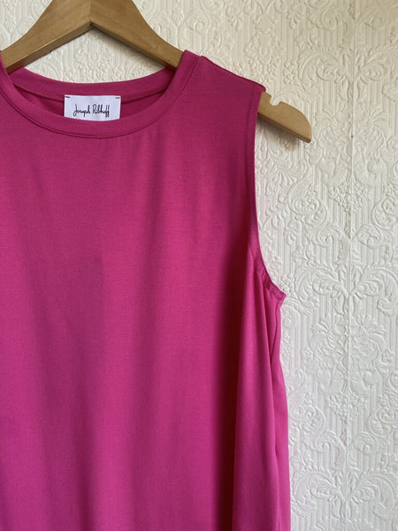 Joseph Ribkoff 231186 Pink Sleeveless Top