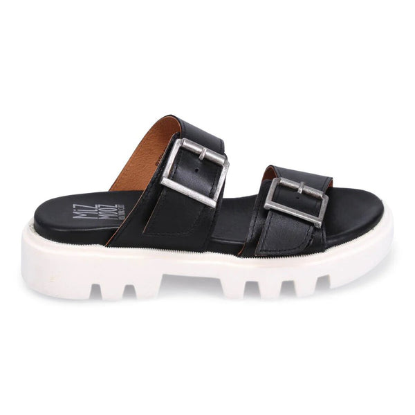 Miz Mooz 'Peyton' Flatform Sandal - Black