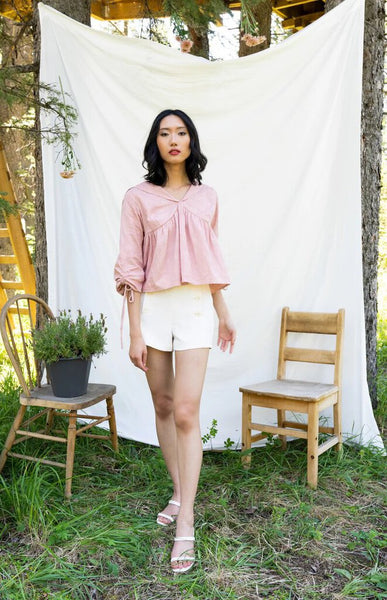 Fireflies for Lanterns 'Asteria' Blouse - Pink