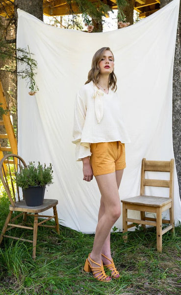 Fireflies for Lanterns 'Emilia' Blouse - Ivory