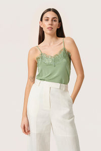 Soaked in Luxury 'Caya' Loden Frost Singlet Top