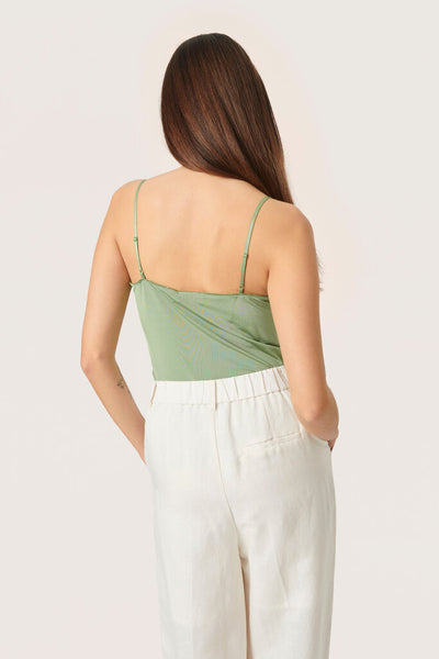 Soaked in Luxury 'Caya' Loden Frost Singlet Top