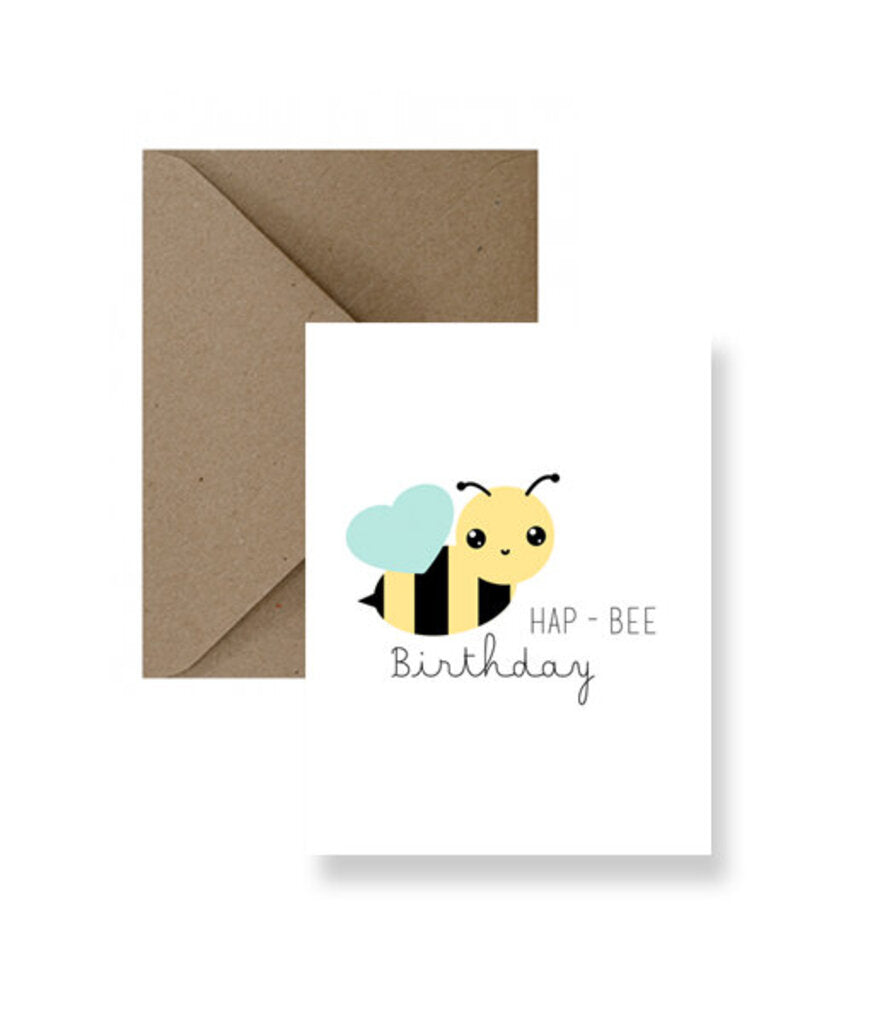 IM PAPER Hap-bee Birthday Card