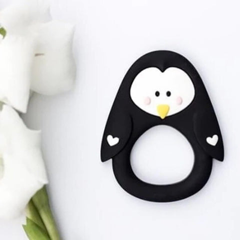 Little Cheeks Penguin Teether