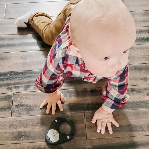 Little Cheeks Penguin Teether