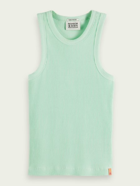 Scotch & Soda Rib-Knit Racerback Tank