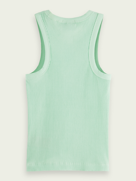 Scotch & Soda Rib-Knit Racerback Tank