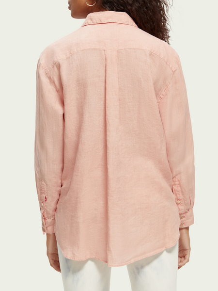 Scotch & Soda Natural Dyed Linen Shirt