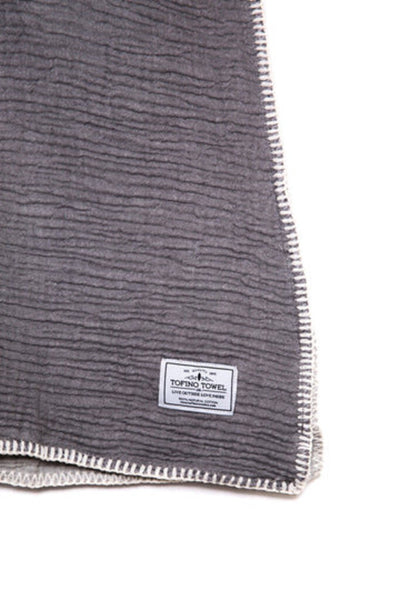 Tofino Towel Men's 'Cocoon' Poncho - Grey