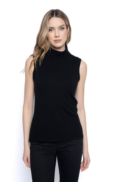 Picadilly Sleeveless Turtleneck