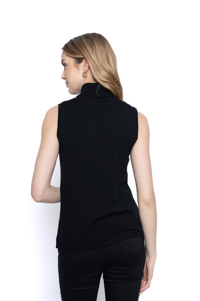 Picadilly Sleeveless Turtleneck