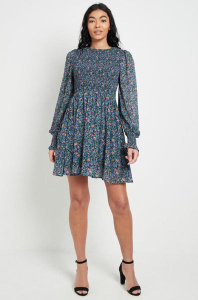 Angel Eye 'Riley' Mini Floral Dress