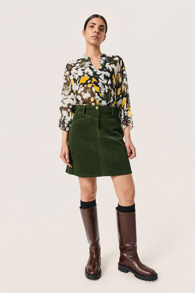 Soaked in Luxury 'Thori Neel' Corduroy Skirt