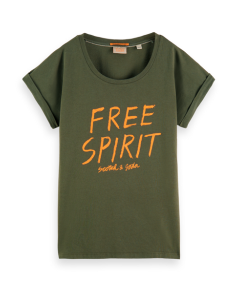 Scotch & Soda 'Free Spirit' Graphic Tee