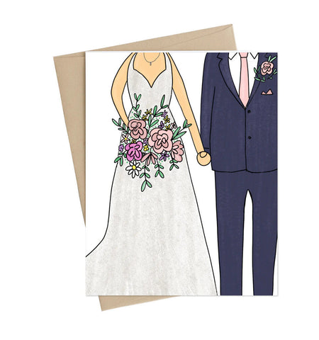 Little May Papery 'Mr & Mrs' Wedding Gift Card